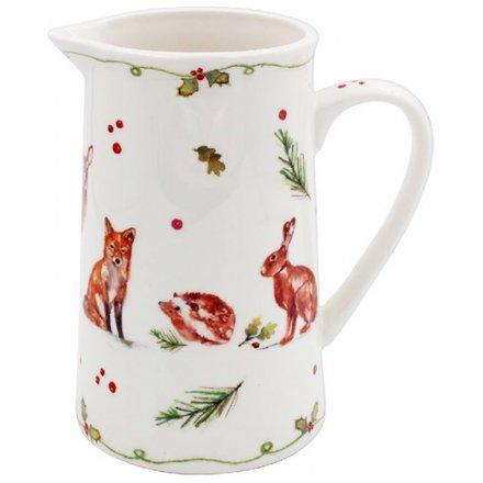 Winter Forest China Jug