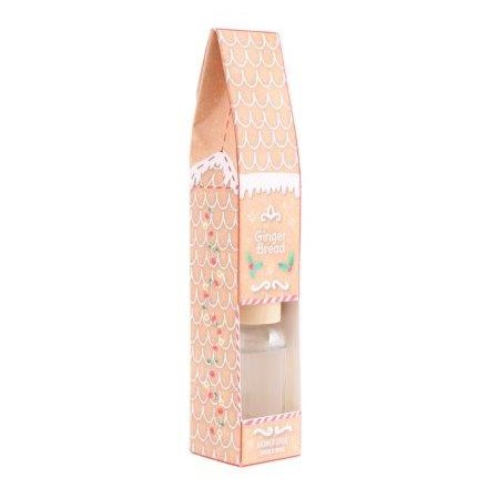 Gingerbread House Reed Diffuser, 30ml