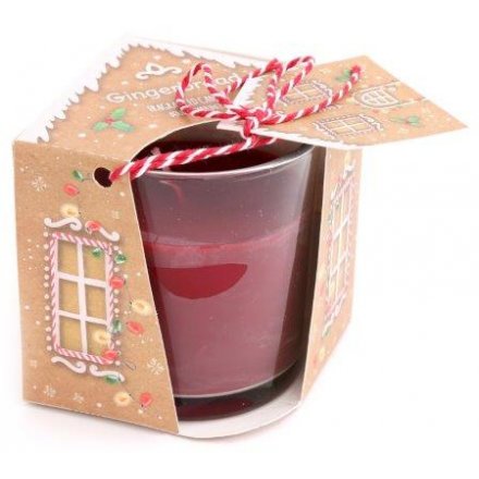 Gingerbread House Scented Candle Pot, 8cm 