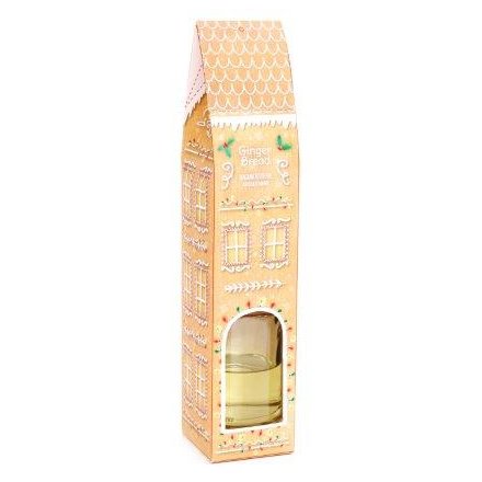 Gingerbread Fragranced Reed Diffuser, 65ml 