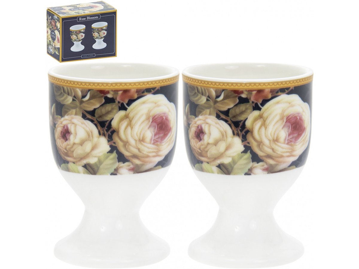 LP94002 / Rose Blossom Egg Cups 49205 Kitchen & Dining / Decorative