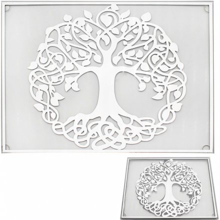 Silver Tree Set of 2 Placemats 