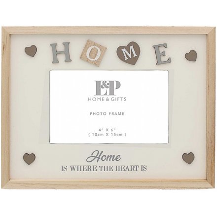  Display your fondest photographed memory with this beautifully sentimental themed picture frame 