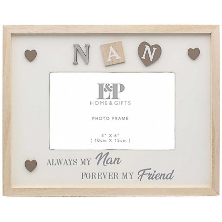 Natural Wooden Frame - Nan  