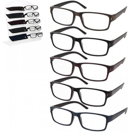 Black Reading Glasses and Cases 
