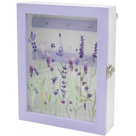 Purple Lavender Key Box 