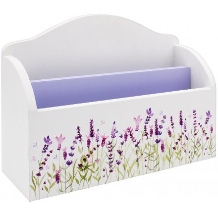 Lavender Garden Letter Rack 
