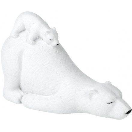 Sleeping Polar Bear Ornament