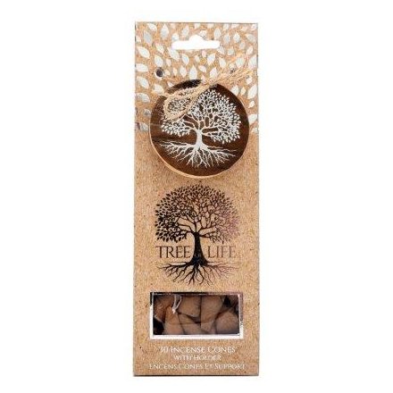 Six Assorted Tree Of Life Incense Cone Pack 