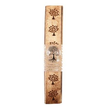 Silver Tree Incense Stick Box 