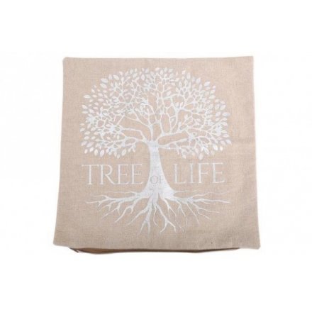 Natural Tree Of Life Cushion