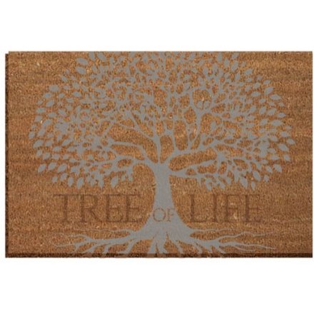 Tree Of Life Coir Doormat, 60cm 