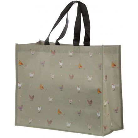 Chickens Shopping Bag, Willow Farm