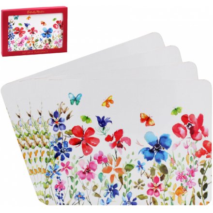 Butterfly Meadow Set of Placemats  