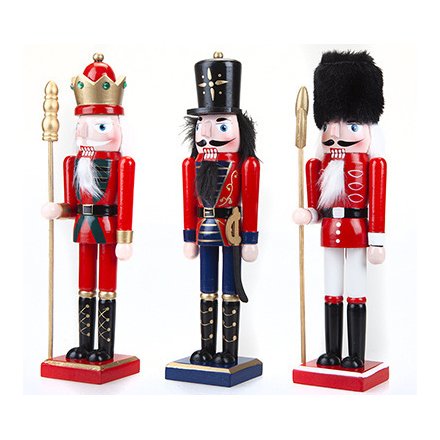 Traditional Standing Nutcrackers, 15inch 