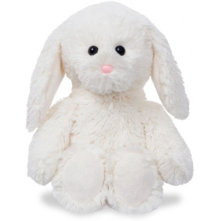Soft White Plush Bunny , 12inch