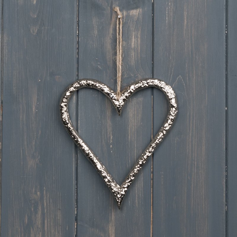 Hammered Metal Star Hanger, 15cm | | Christmas Decorations / Hanging ...