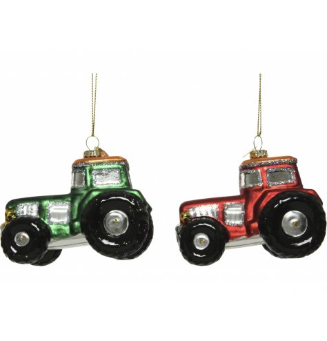 A wonderful and unique hanging decoration for those with an interest in tractors and farming. 