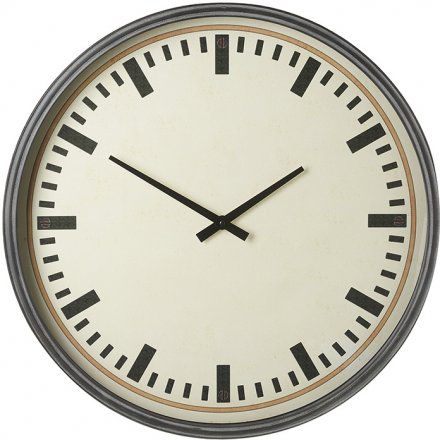 Contemporary Wall Clock, 60cm 