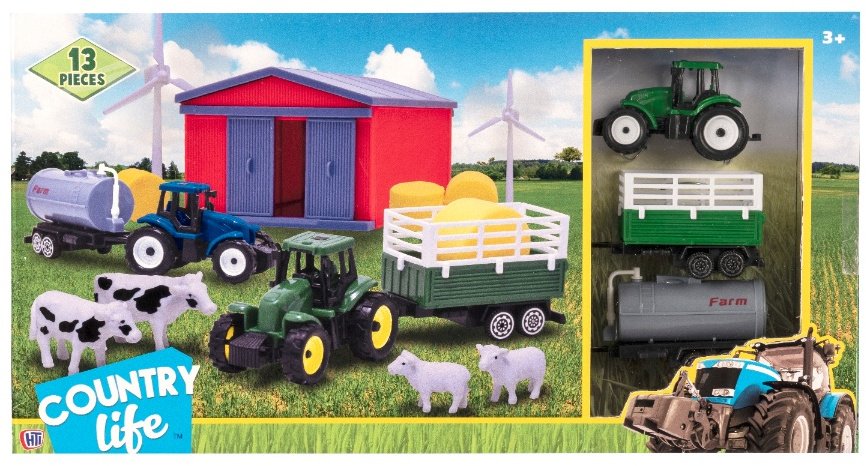 13 Piece Farm Toy Set 50568 Kids Toys And Games Rosefields