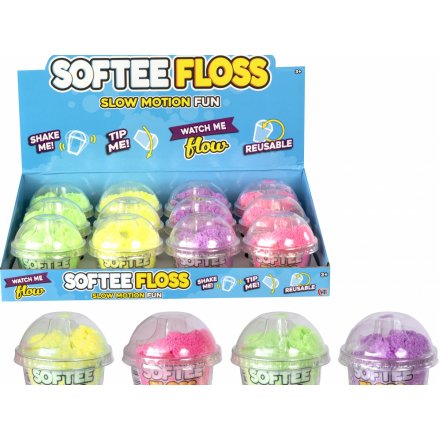 Softee Floss Tubs, 4asst 