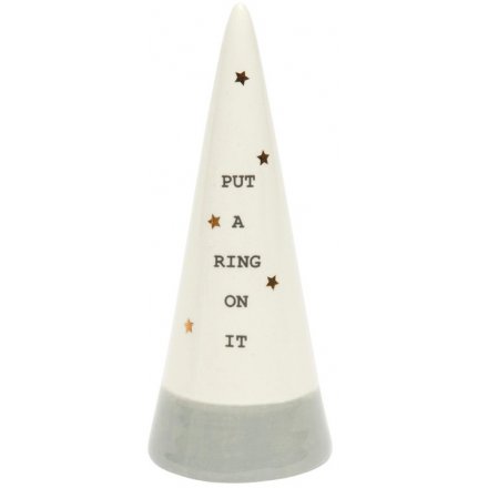 Put A Ring On It Conical Ring Holder