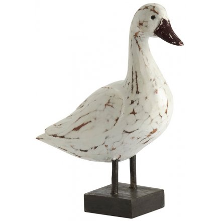 Carving Inspired Duck, 21cm 