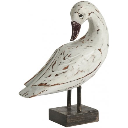 Carving Inspired Duck, 19cm 