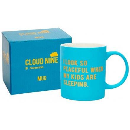 Look So Peaceful - Blue Cloud Nine Mug 
