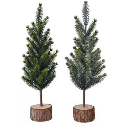 Mini Standing Christmas Trees, 30cm 