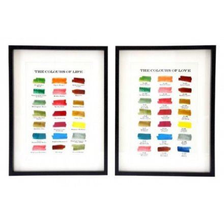 The Colours Of... Print and Frames, 40cm 