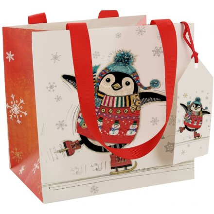 Bug Art Penguin Festive Gift Bag, Perfume