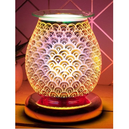 Rosegold Desire Aroma Lamp Orb, 17cm 