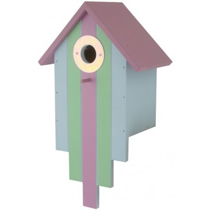 Colourful Wooden Bird Box