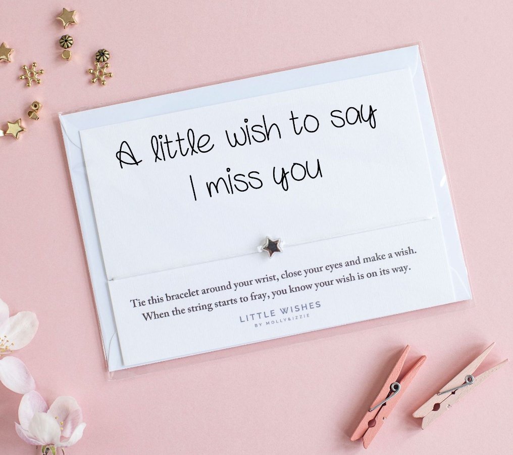 I Miss You Wish Bracelet | 50879 | Occasions / Gifts For Him ...