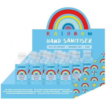 Hand Sanitiser Gel, Rainbow 100ml
