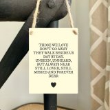A beautiful sentiment slogan sign to gift to friends and loved ones. Complete with a jute string hanger. 