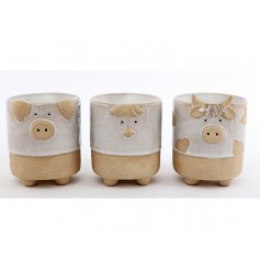 A quirky mix of ceramic based tlight oil burners each decorated with a farmyard inspired animal 