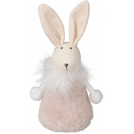 Faux Fur Bunny 14cm