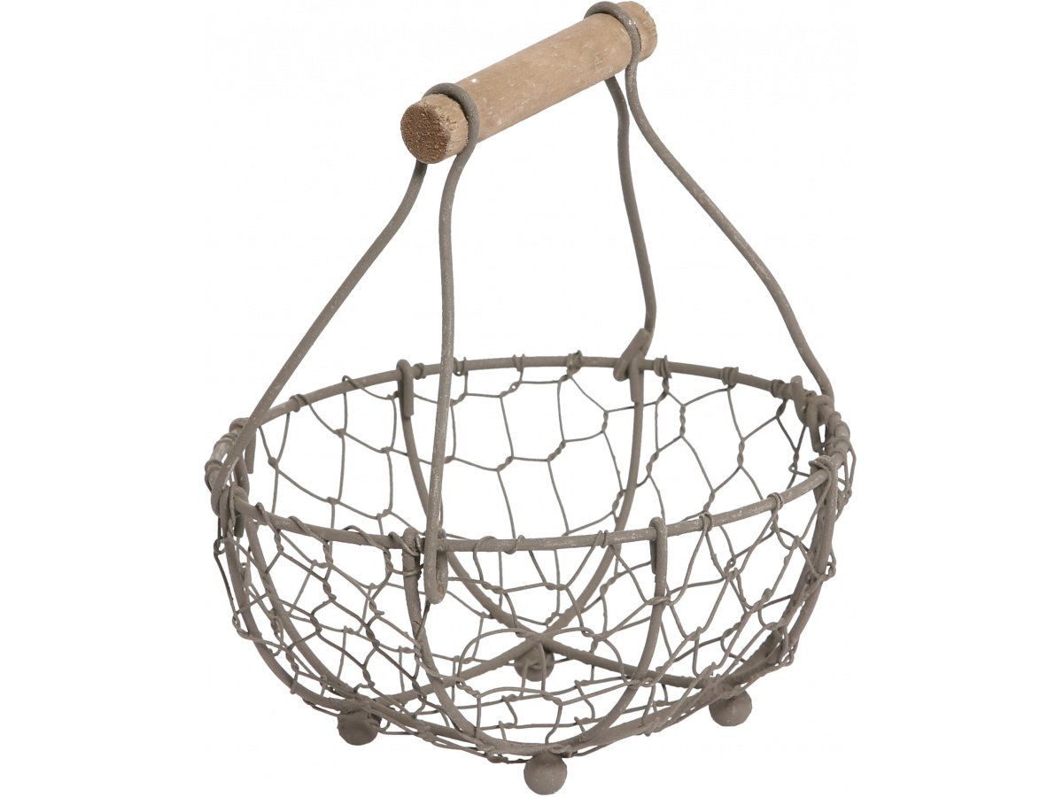 Round Wire Basket 51380 Interior Decor / Shelves & Storage Rosefields