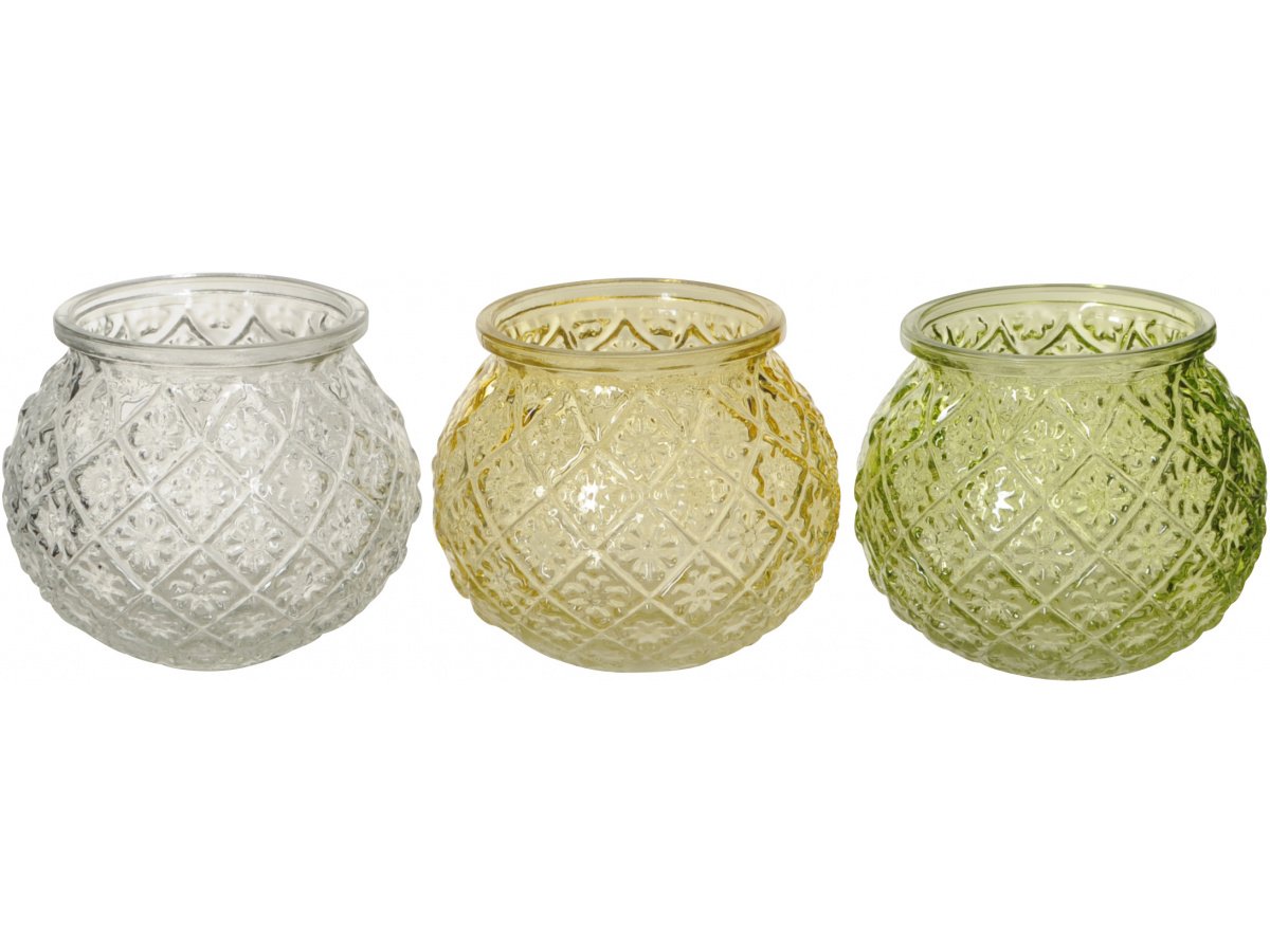 Yellow Flower Vase, 11cm 51393 Homeware / Jugs & Vases