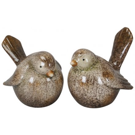 Ceramic Bird Ornament, 14cm