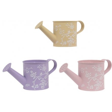 Pastel Floral Watering Can, 3a