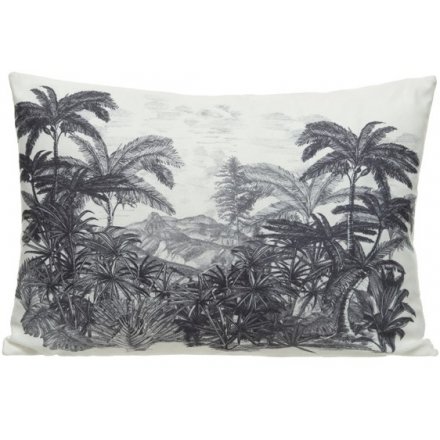 Palm Printed Cushion 45cm