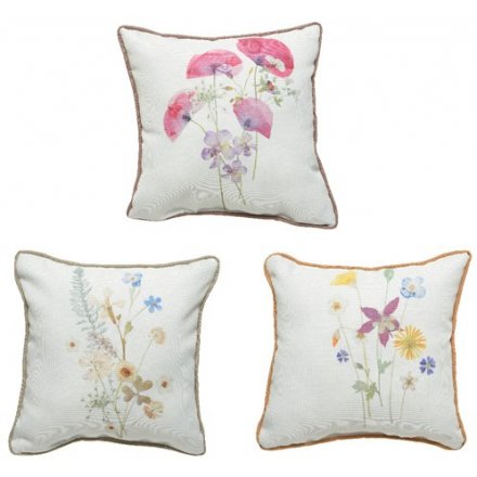 Wild Flower Cushions, 3a