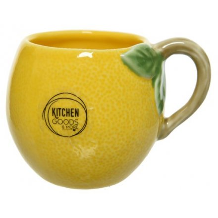 Porcelain Lemon Mug