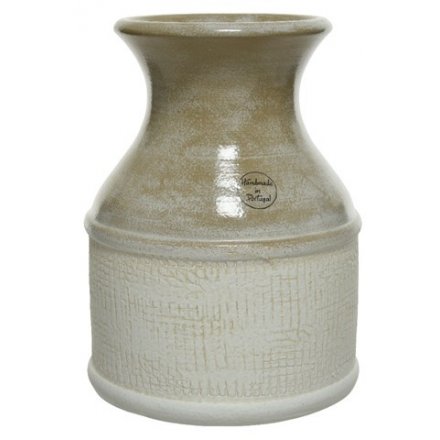 Natural Terracotta Vase, 35cm