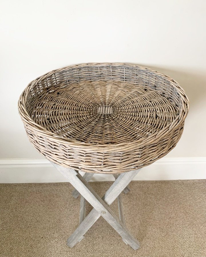 Wicker Tray Table Round 51730 Homeware / Storage Gainsborough