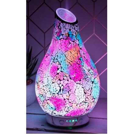 Multi Pink Crackle Aroma Humidifier 