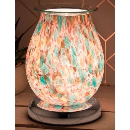 Desire Aroma Lamp - Multi Tone With Glitter 